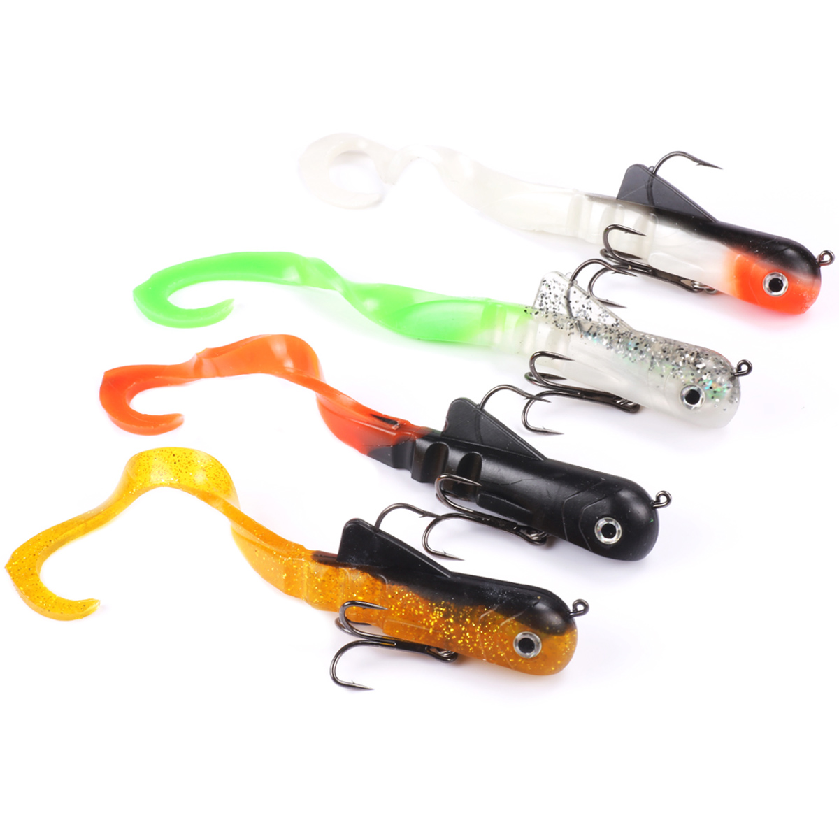 Fishing Lure Jerkbait - 4 قطعة/الوحدة Mizugiwa الضحلة بايك إغراء