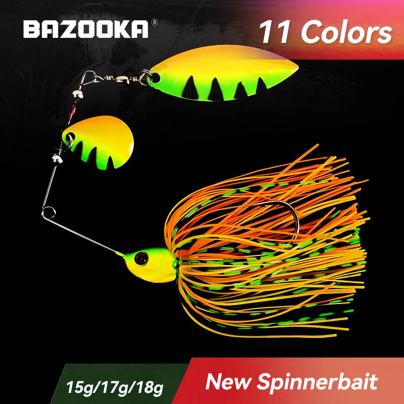 Fishing Lure Buzzbait - بازوكا 15 جرام 18 جرام سبينيربايت