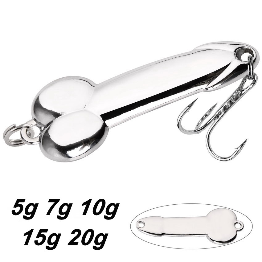 Fishing Lure Spinnerbait - ملعقة معدنية على شكل قضيب طعوم