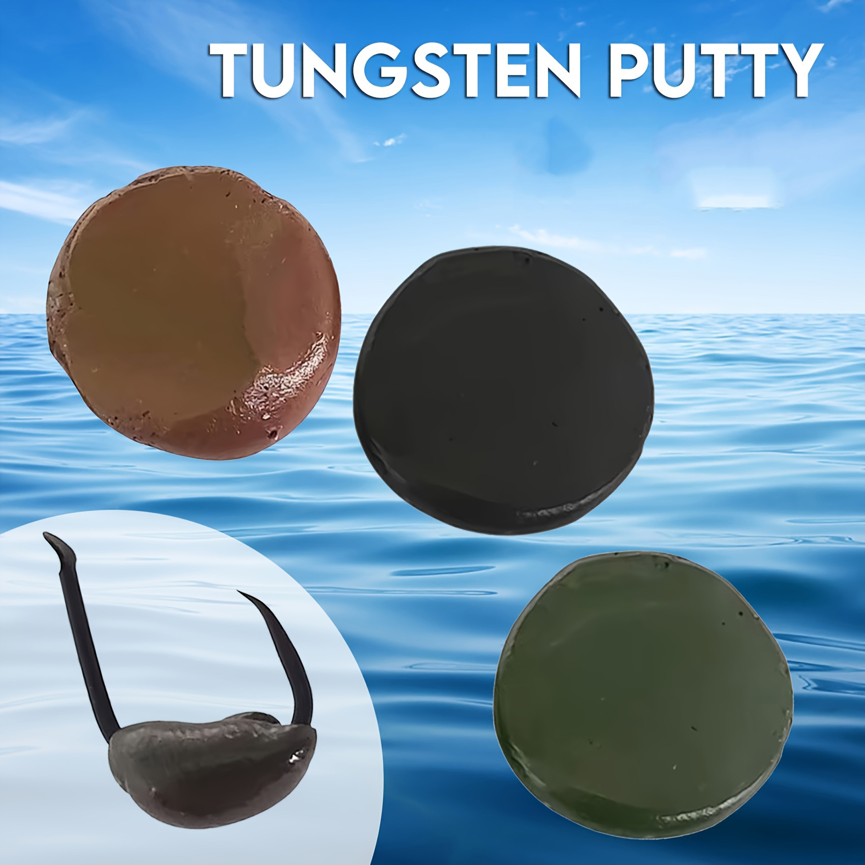 Fishing Lure Accessories - معجون التنغستن 0.5 أونصة (15 جرام)