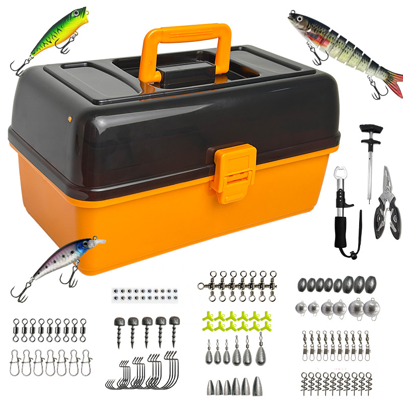 Fishing Lure Box - مجموعة كبيرة من 547 قطعة من
