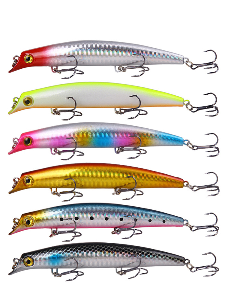 Fishing Lure Popper - 6 قطعة كرانكبيتس الصيد السحر البحر
