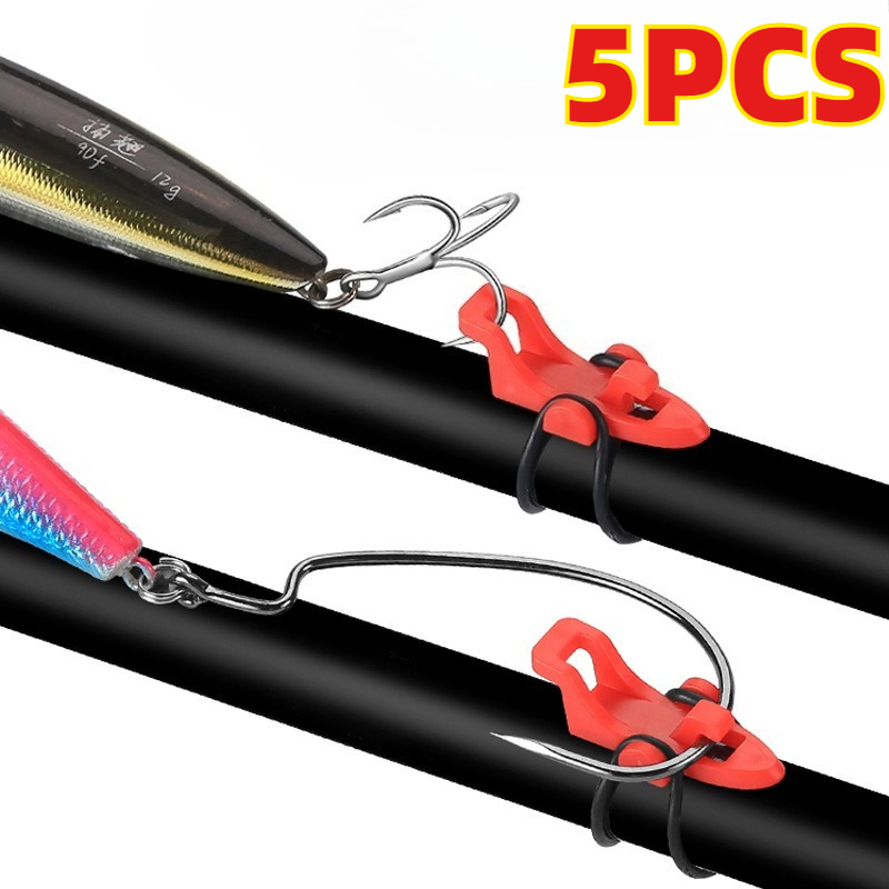 Fishing Lure Jig - 5 قطع حامل خطافات صيد السمك،