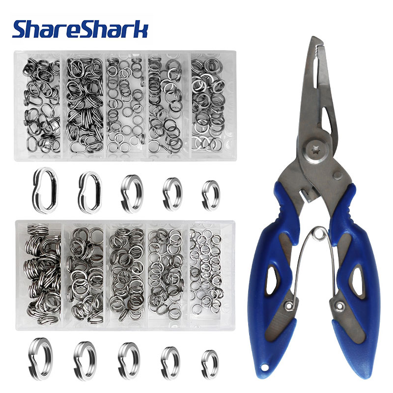 Fishing Lure Kit - ShareShark 200 قطعة من الفولاذ المقاوم