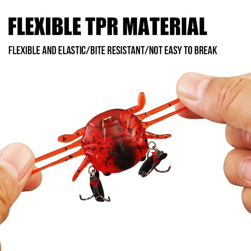 طعم صيد سمك السلطعون TAIYU-Bio - مراجعة Fishing Lure Soft Plastic وسعره
