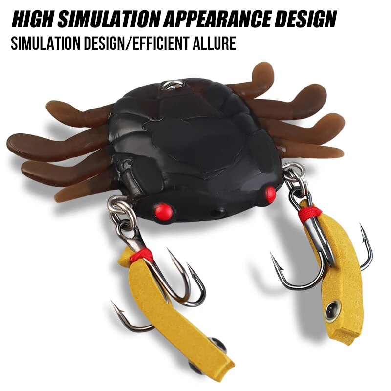طعم صيد سمك السلطعون TAIYU-Bio - مراجعة Fishing Lure Soft Plastic وسعره