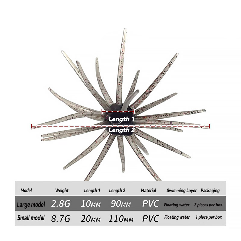بازوكا الصيد إغراء مقلد قنفذ ا - مراجعة Fishing Lure Swimbait وسعره