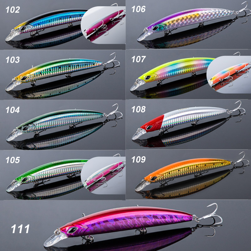 Noeby 5 قطعة الصيد السحر 130 م - مراجعة Fishing Lure Jerkbait وسعره