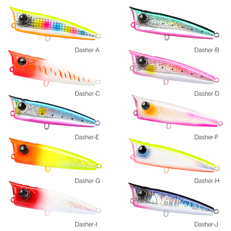TSURINOYA 90 مللي متر 23 جرام  - مراجعة Fishing Lure Popper وسعره