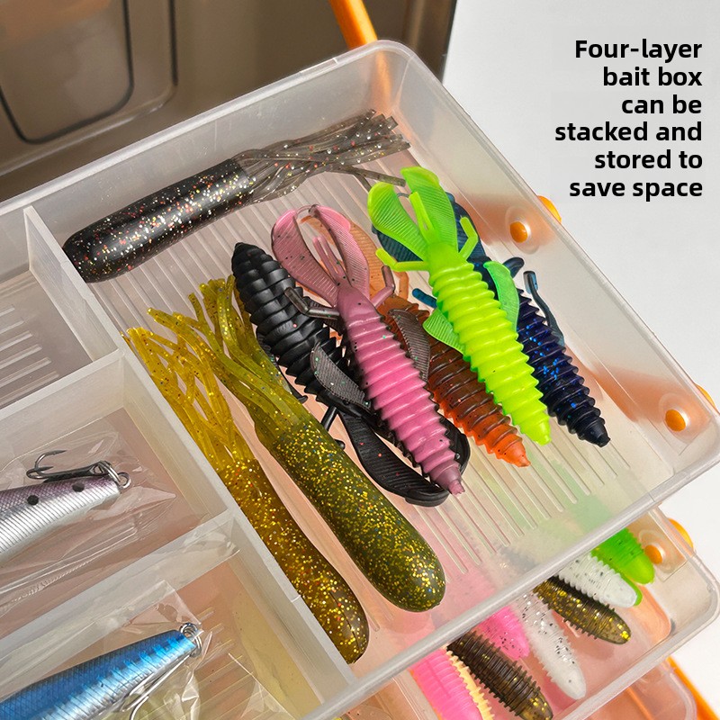 مجموعة كبيرة من 547 قطعة من إك - مراجعة Fishing Lure Box وسعره