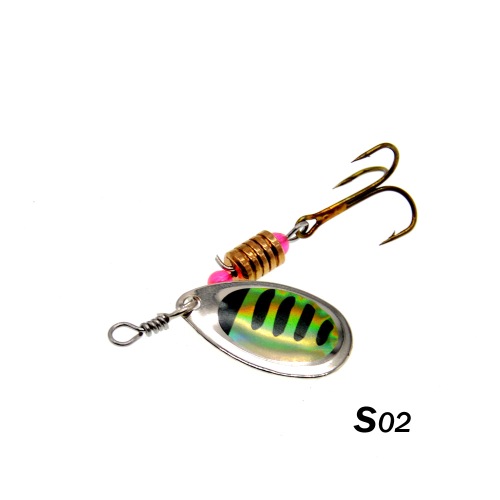 الصيد إغراء سبينر دوران ملاعق  - مراجعة Fishing Lure Spinnerbait وسعره