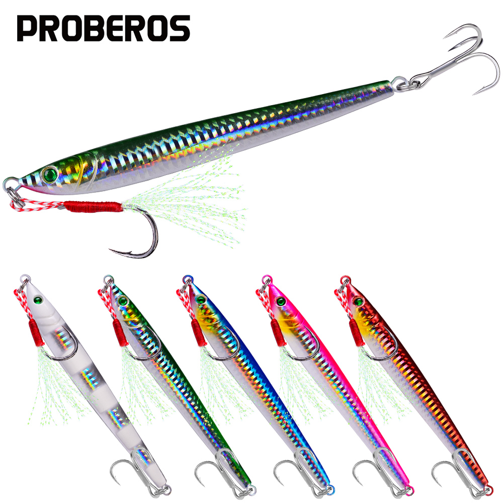 PROBEROS البحر الصيد معالجة 1  - مراجعة Fishing Lure Swimbait وسعره