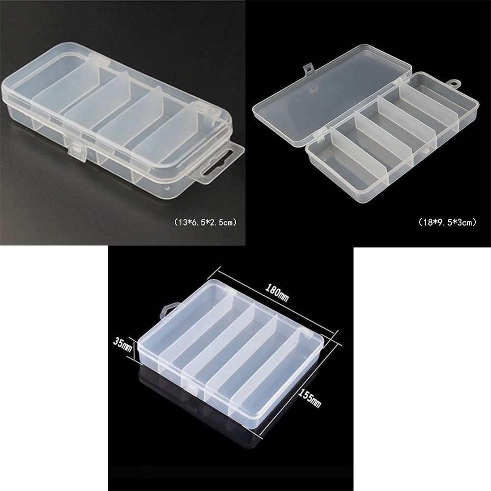 1/3 قطع من صناديق الطعم البلاس - مراجعة Fishing Lure Box وسعره