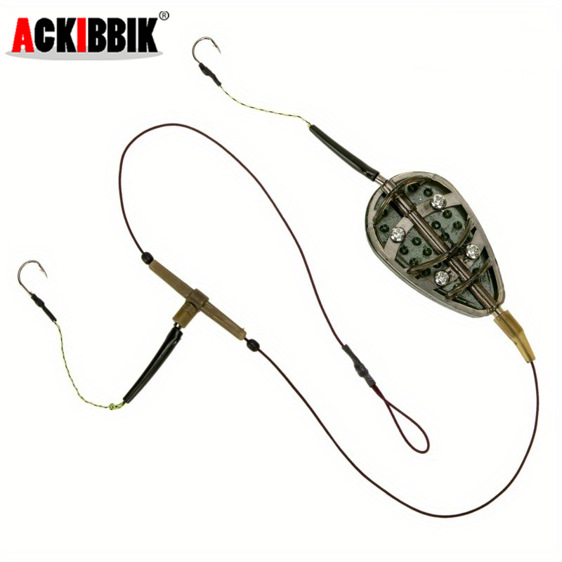 1 قطعة مجموعة تغذية صيد سمك ال - مراجعة Fishing Lure Kit وسعره