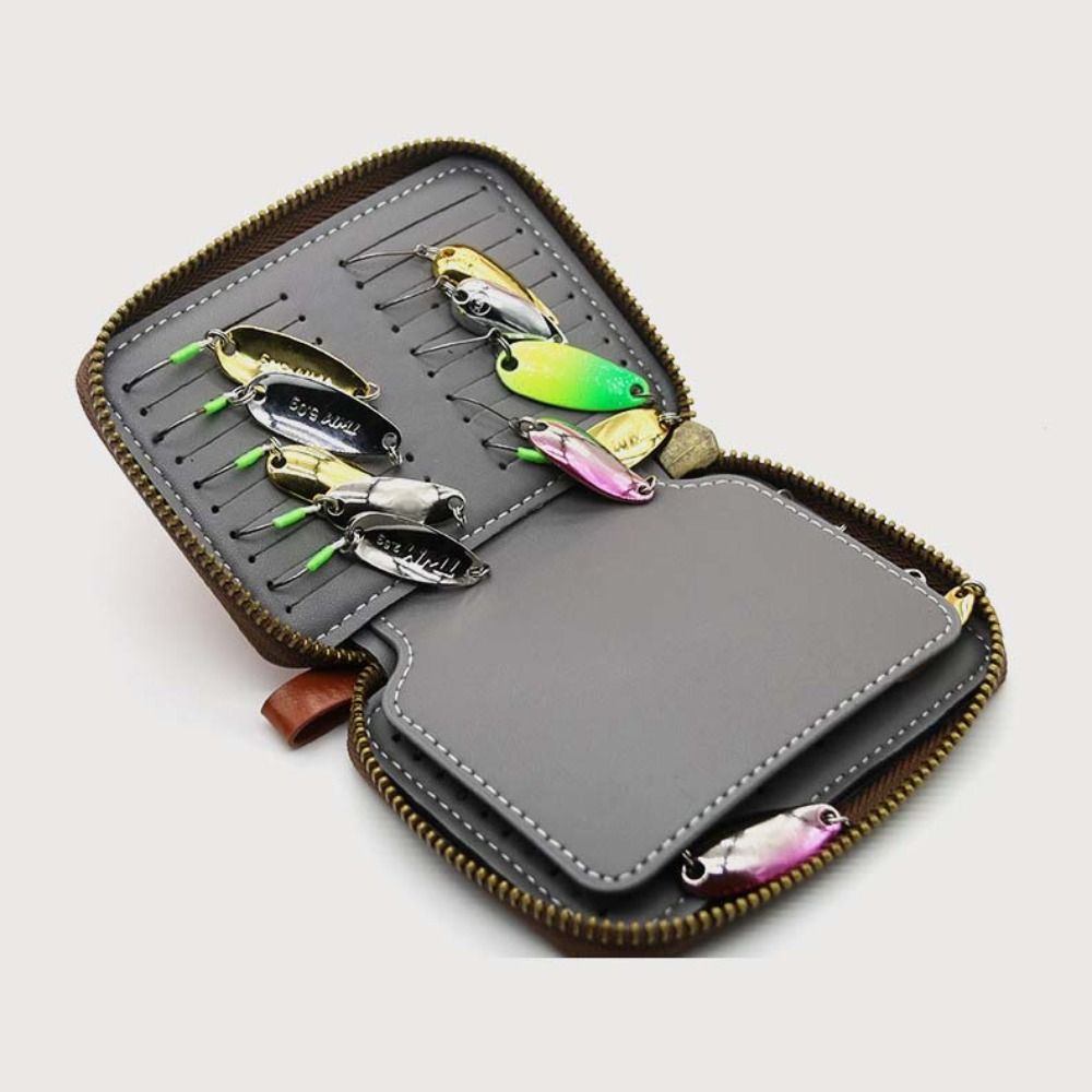 حقيبة صيد من جلد البولي يوريثا - مراجعة Fishing Lure Spinner وسعره