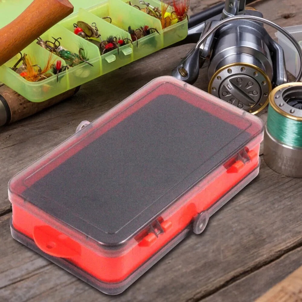 صندوق طُعم محمول مزدوج الجوانب - مراجعة Fishing Lure Soft Plastic وسعره