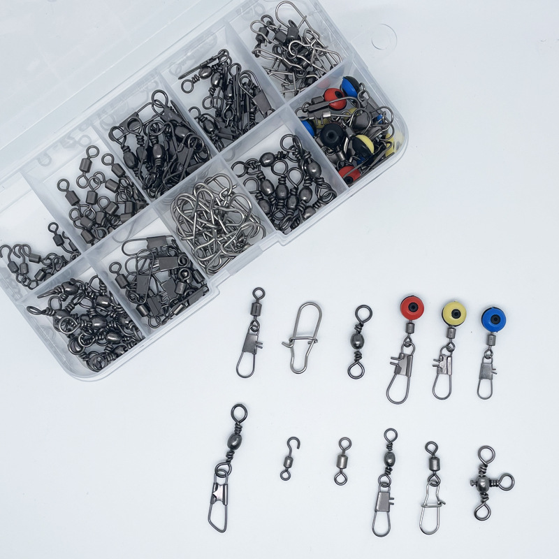 طقم موصلات دوارة لصيد السمك مك - مراجعة Fishing Lure Kit وسعره