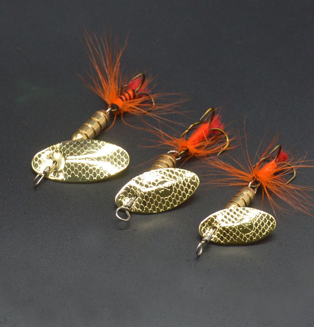 الصيد إغراء سبينر الطعم مجمع ا - مراجعة Fishing Lure Buzzbait وسعره