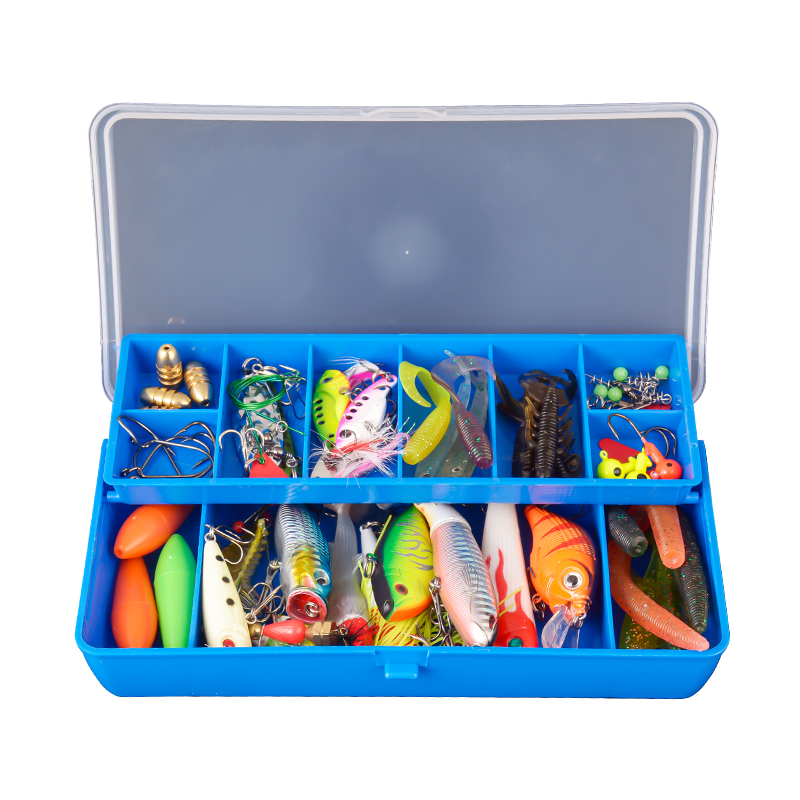 TAIYU المحمولة صندوق معالجة ال - مراجعة Fishing Lure Soft Plastic وسعره