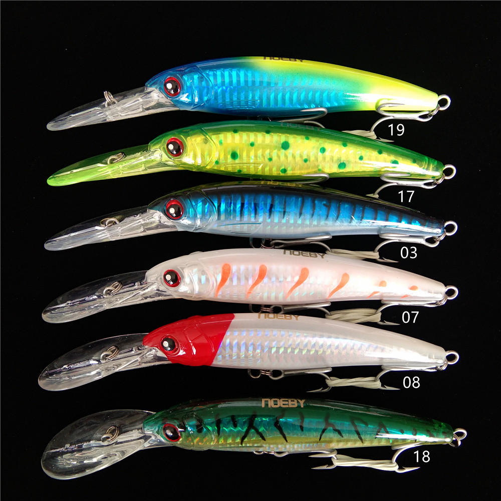 NOEBY 2 قطعة 16 سنتيمتر 74.7 ج - مراجعة Fishing Lure Popper وسعره