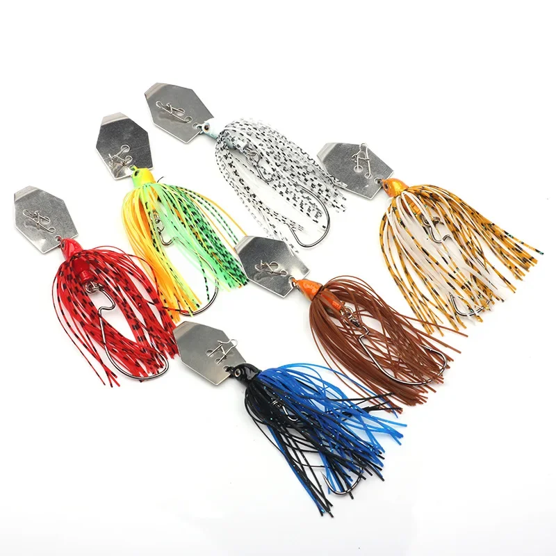 6 قطعة/المجموعة Chatterbait ال - مراجعة Fishing Lure Buzzbait وسعره