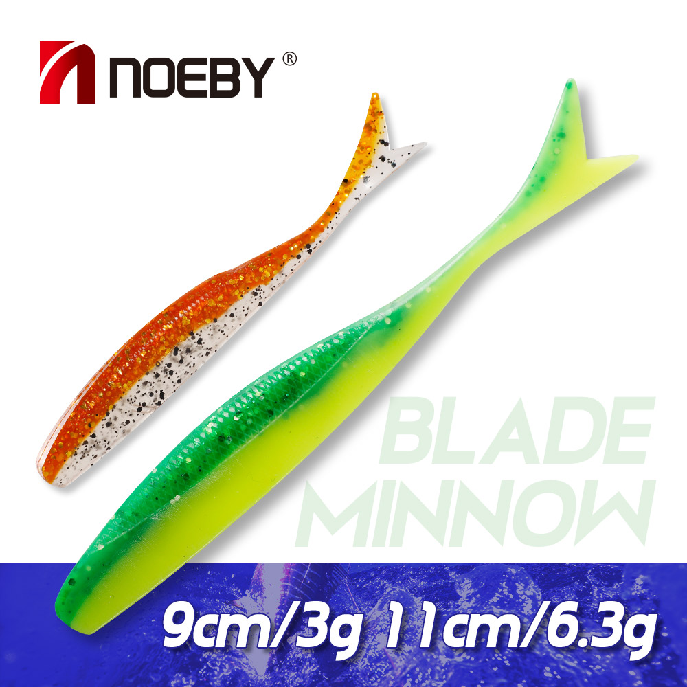 NOEBY لينة إغراء شفرة البلمة 9 - مراجعة Fishing Lure Blade Bait وسعره