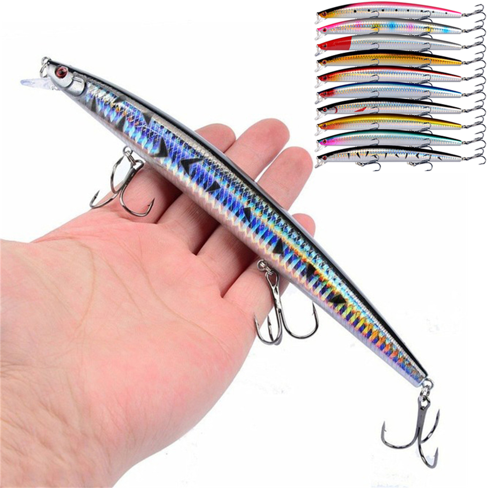 طعم صيد السمك المينو 18 سم 24  - مراجعة Fishing Lure Crankbait وسعره