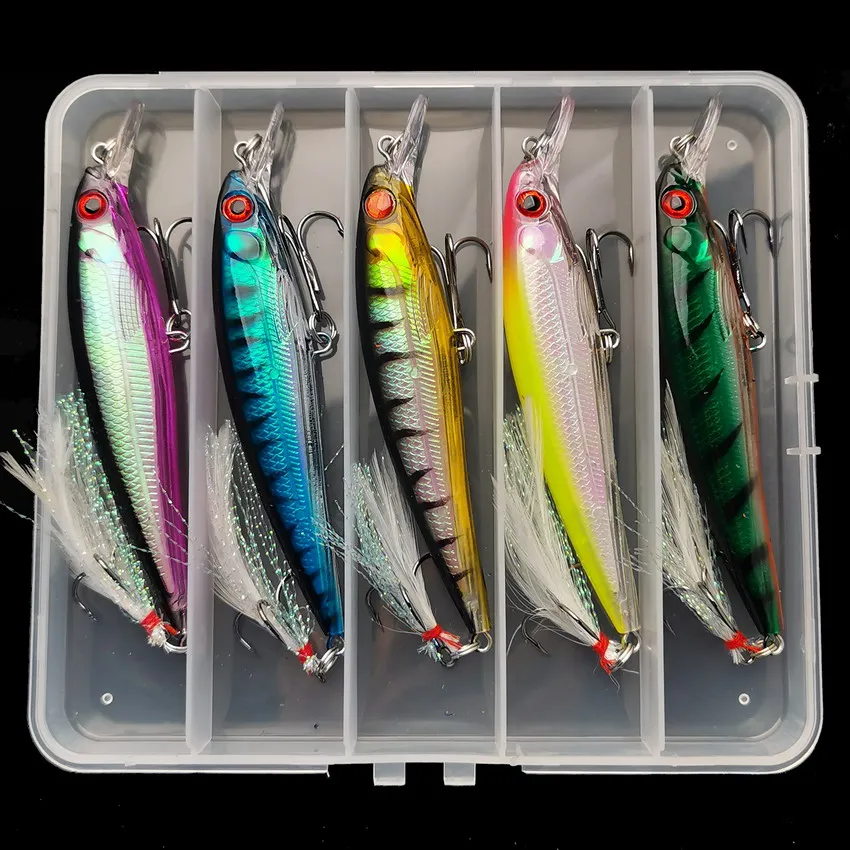 عيون ليزر ثلاثية الأبعاد طعوم  - مراجعة Fishing Lure Box وسعره