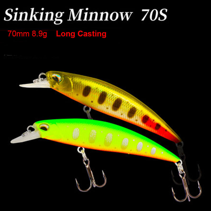TSURINOYA غرق البلمة طويلة الص - مراجعة Fishing Lure Jerkbait وسعره