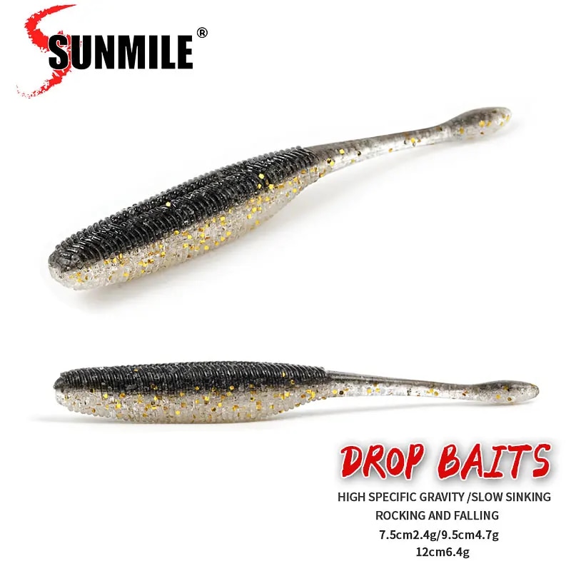 SUNMILE الصيد السحر قطرة الطعو - مراجعة Fishing Lure Swimbait وسعره