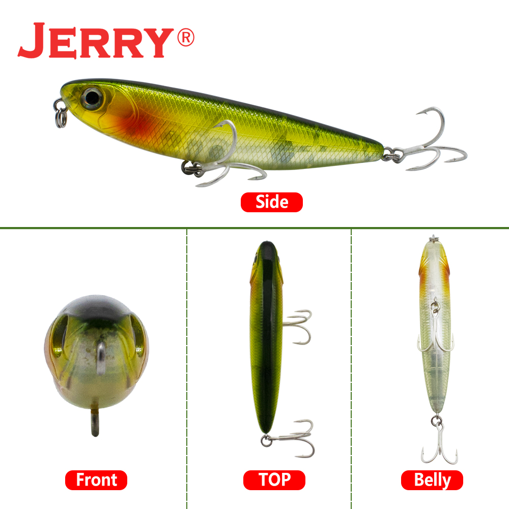 جيري كوتشو توبواتر قلم رصاص رو - مراجعة Fishing Lure Topwater وسعره