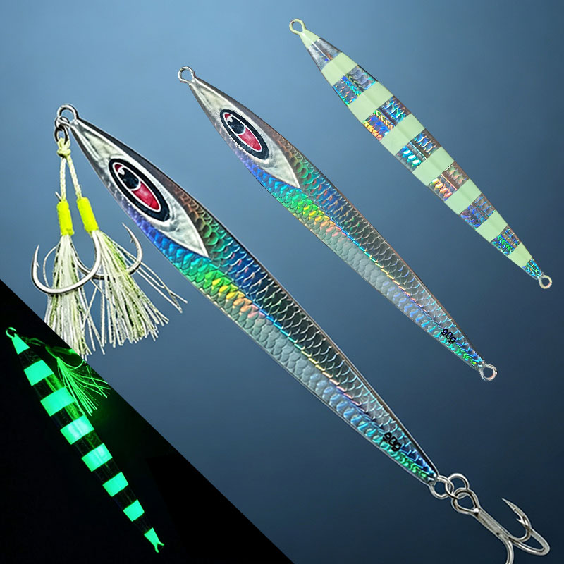 طُعم صيد بيسكا معدني بريشة طوي - مراجعة Fishing Lure Blade Bait وسعره
