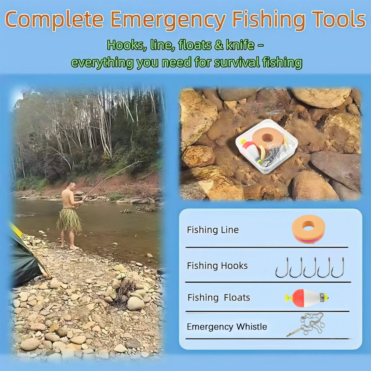 مجموعة أدوات صيد السمك المحمول - مراجعة Fishing Lure Kit وسعره
