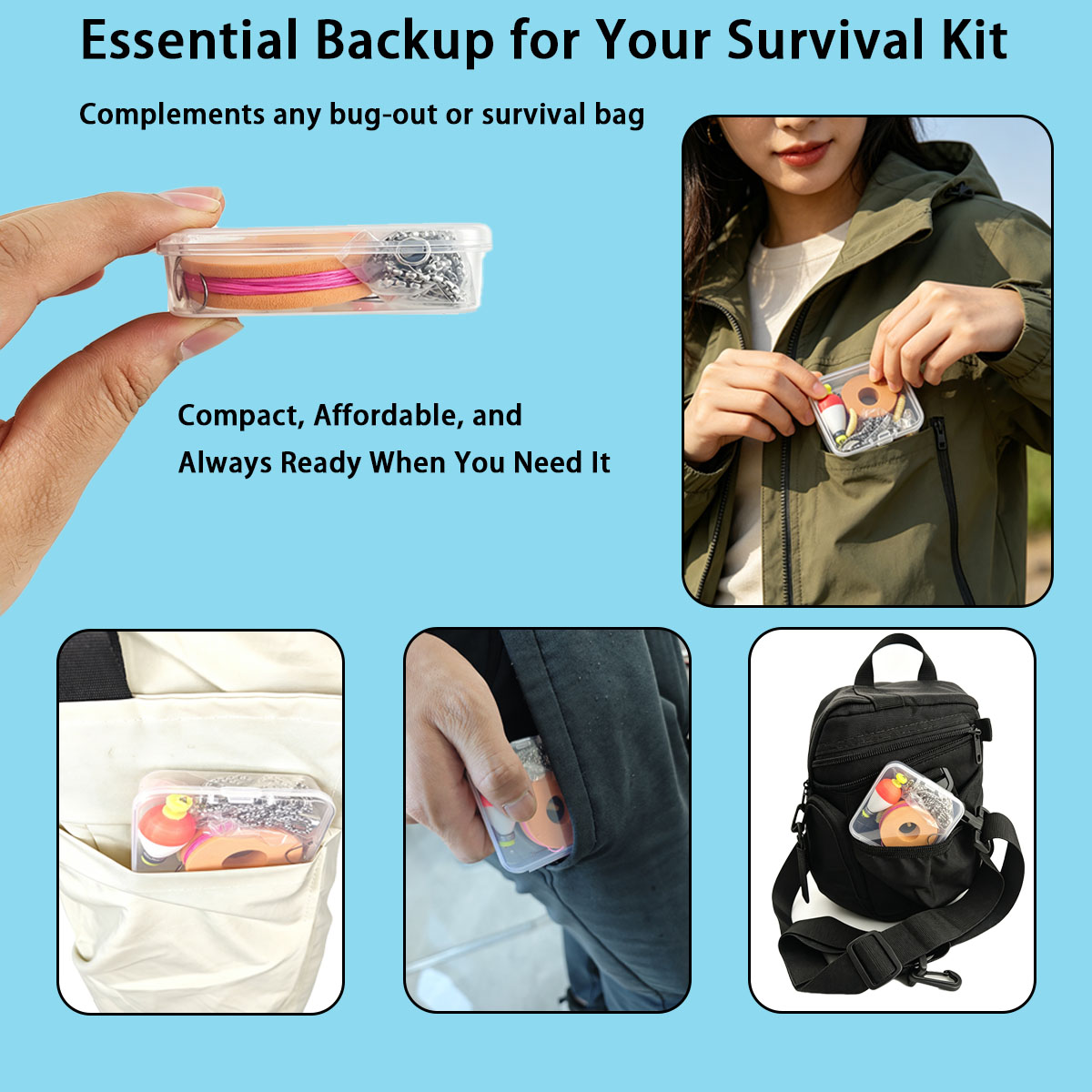 مجموعة أدوات صيد السمك المحمول - مراجعة Fishing Lure Kit وسعره