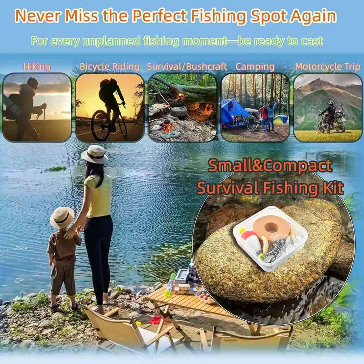 مجموعة أدوات صيد السمك المحمول - مراجعة Fishing Lure Kit وسعره