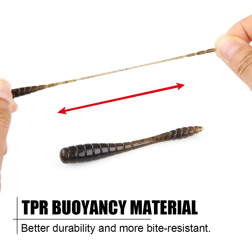 Spinpoler TPR Ajing طعوم لينة  - مراجعة Fishing Lure Topwater وسعره