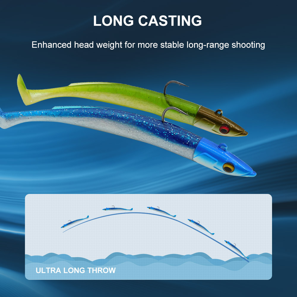 ESFISHING طعم صيد ناعم، طعم سب - مراجعة Fishing Lure Swimbait وسعره