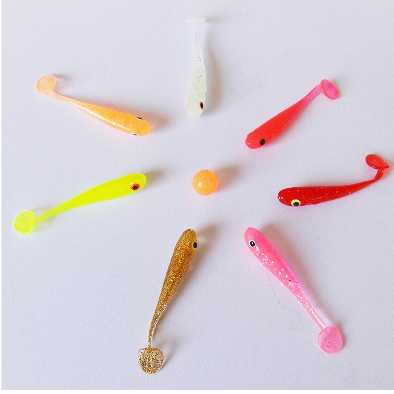 ESFISHING المهنية الصيد إغراء  - مراجعة Fishing Lure Soft Plastic وسعره