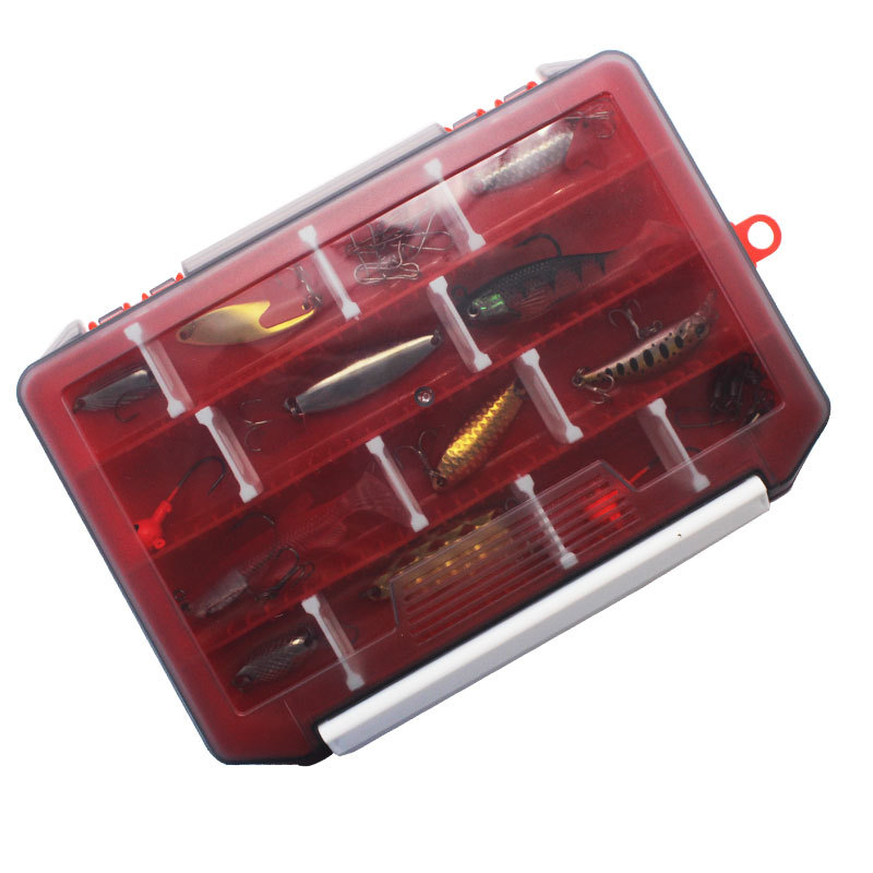 صندوق طُعم متعدد الوظائف بستة  - مراجعة Fishing Lure Box وسعره