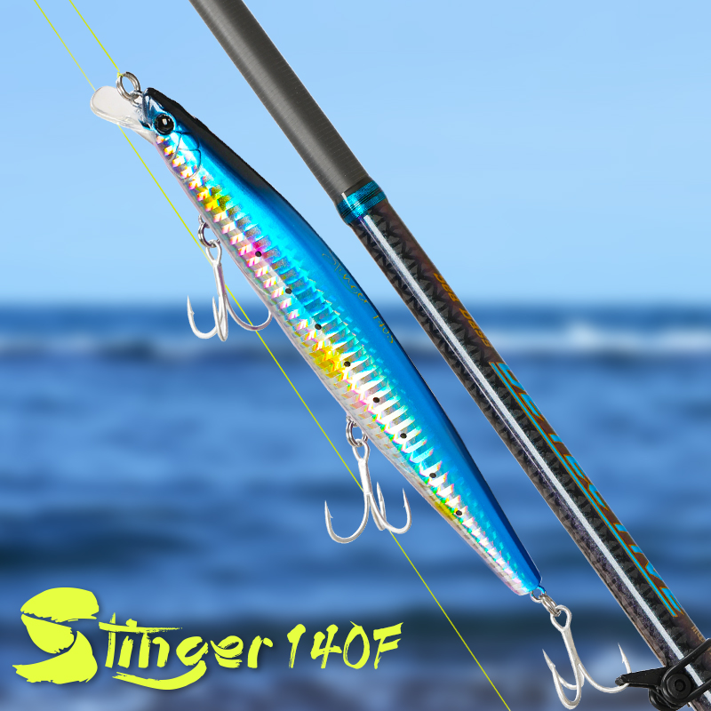 TSURINOYA ستينغر 140S الصيد إغ - مراجعة Fishing Lure Jerkbait وسعره