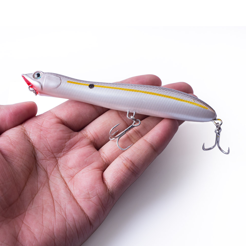 طعم صيد عائم على سطح الماء بطو - مراجعة Fishing Lure Popper وسعره