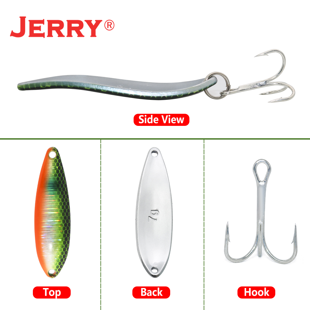 طعم معدني صناعي لصيد السمك ، إ - مراجعة Fishing Lure Spinnerbait وسعره