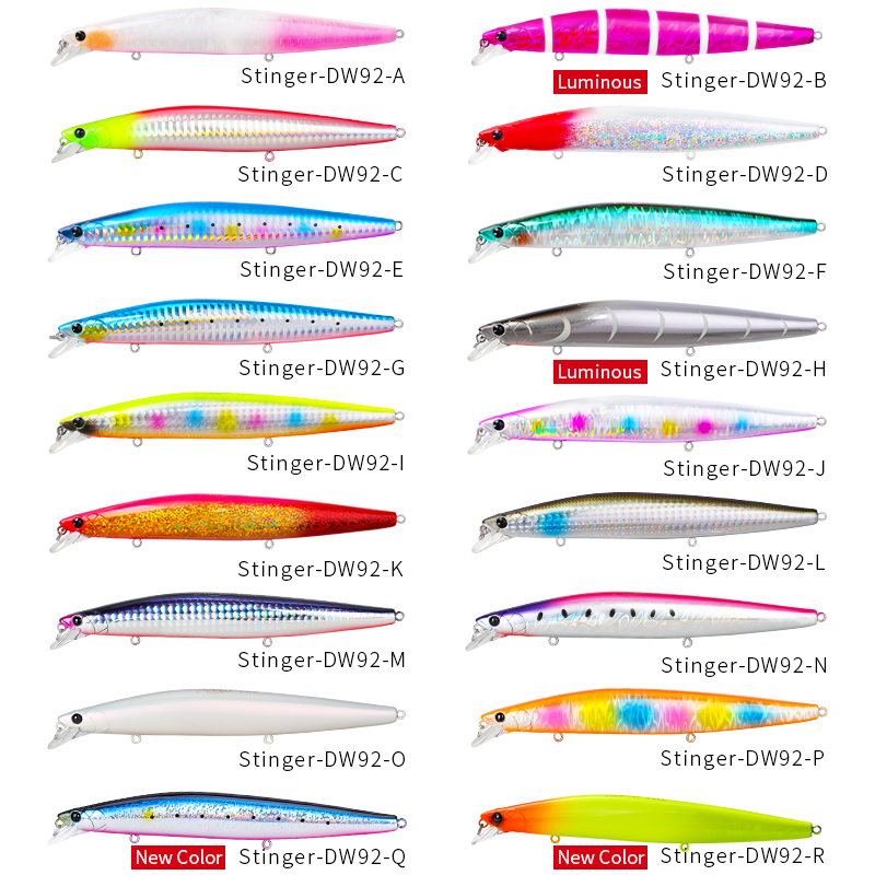TSURINOYA 140 مللي متر 26 جرام - مراجعة Fishing Lure Jerkbait وسعره