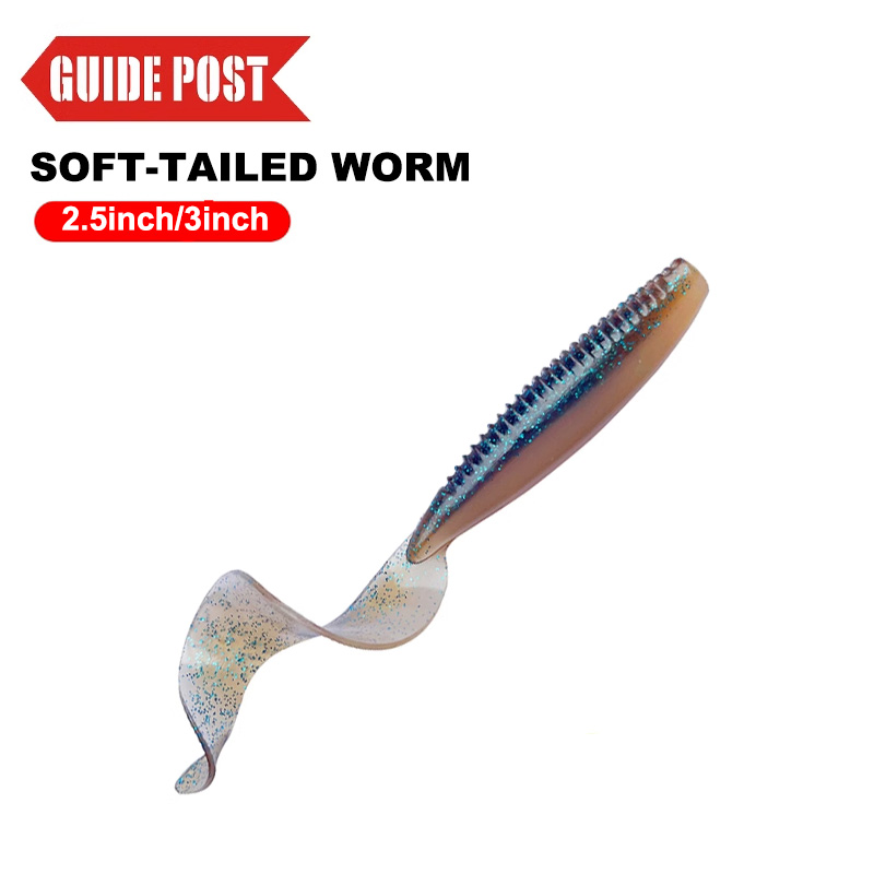 دليل آخر 2.0/2.5/3.0 بوصة دودة - مراجعة Fishing Lure Soft Plastic وسعره