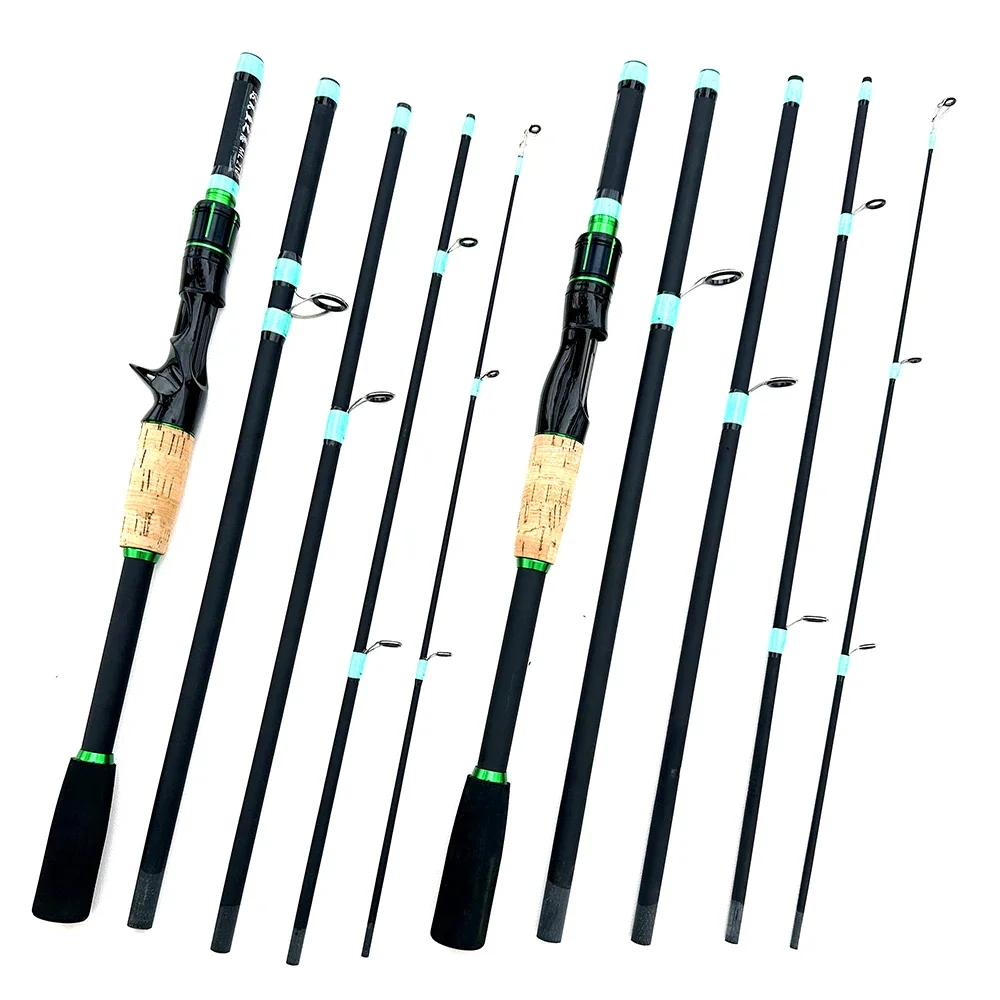 قصبة صيد دوارة صلبة بطول 1.8/2 - مراجعة Fishing Lure Jig وسعره