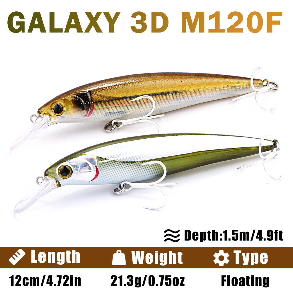 B & U المياه المالحة الصيد إغر - مراجعة Fishing Lure Jerkbait وسعره